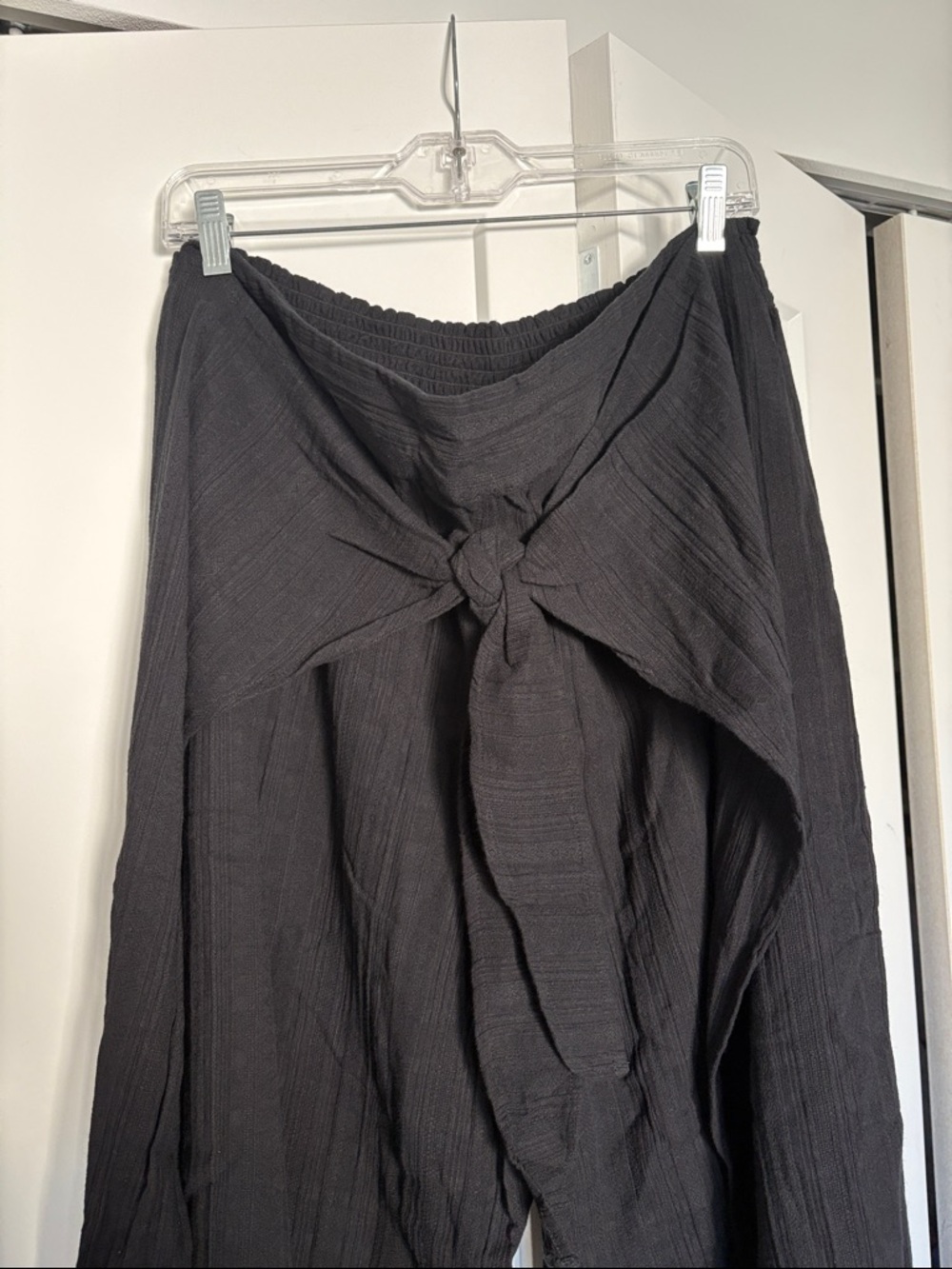 NWT [Tommy Bahama] Mykonos Textured Cover-Up Sarong Pants in Black Women’s XL - Picture 5 of 11